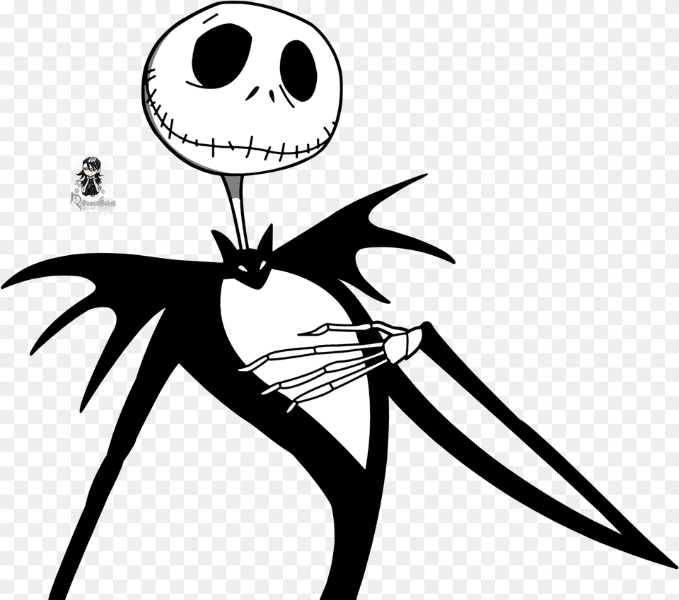 Jack 8 Image Jack From Nightmare Before Christmas Silhouette, Person Free Png