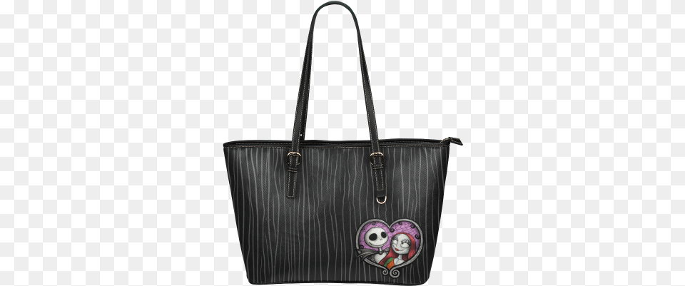 Jack Amp Sally Heart Leather Tote Baglarge Nightmare Love Commuter Bagsmall Fashional Designed, Accessories, Bag, Handbag, Purse Free Png