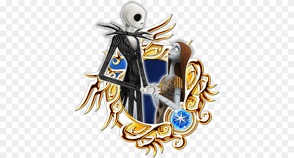 Jack Amp Sally Khux Stained Glass, Sword, Weapon Free Png