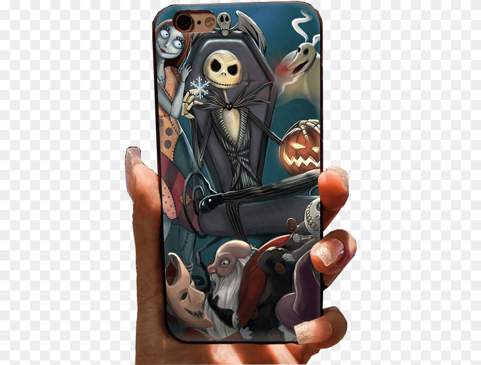 Jack Amp Sally Phone Case For Iphone Nightmare Before Christmas Iphone, Book, Electronics, Publication, Comics Free Transparent Png