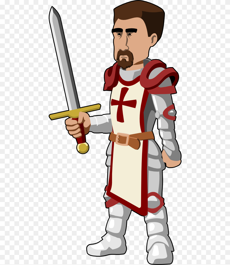 Jack And King Arthur Clip Art Medieval Lord Clipart, Sword, Weapon, Boy, Child Free Png Download