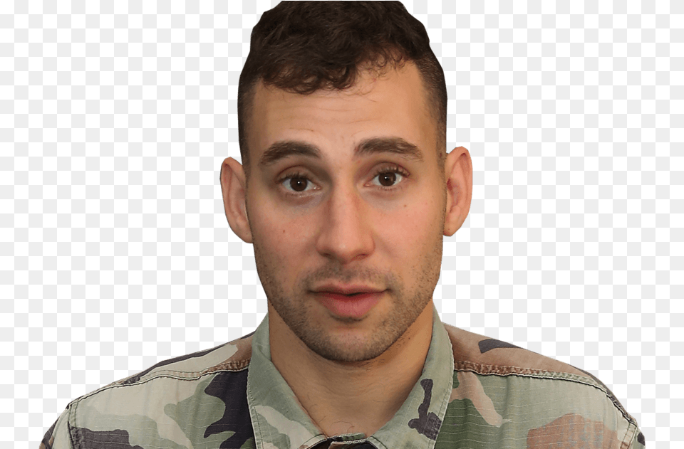 Jack Antonoff On His New Google Web Series Buying Soldier, Adult, Photography, Person, Portrait Free Png Download