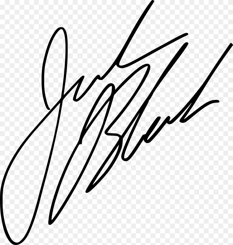 Jack Black Signature Jack Black Firma, Gray Png Image