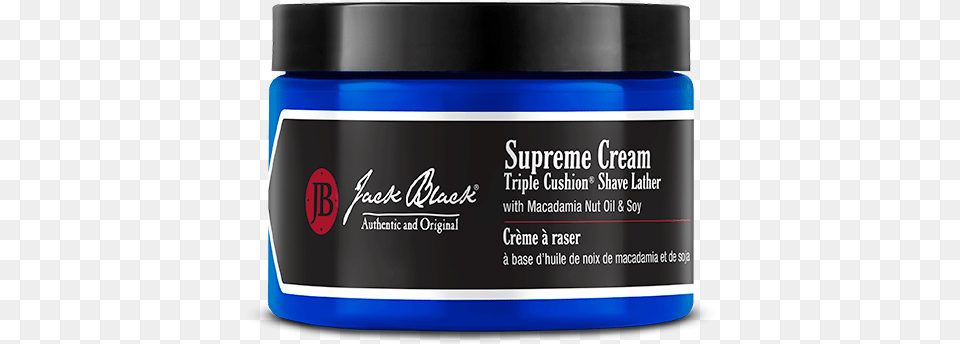 Jack Black Supreme Cream Triple Cushion Shave Lather Jack Black Triple Cushion Shave Cream, Bottle, Aftershave, Mailbox, Text Png