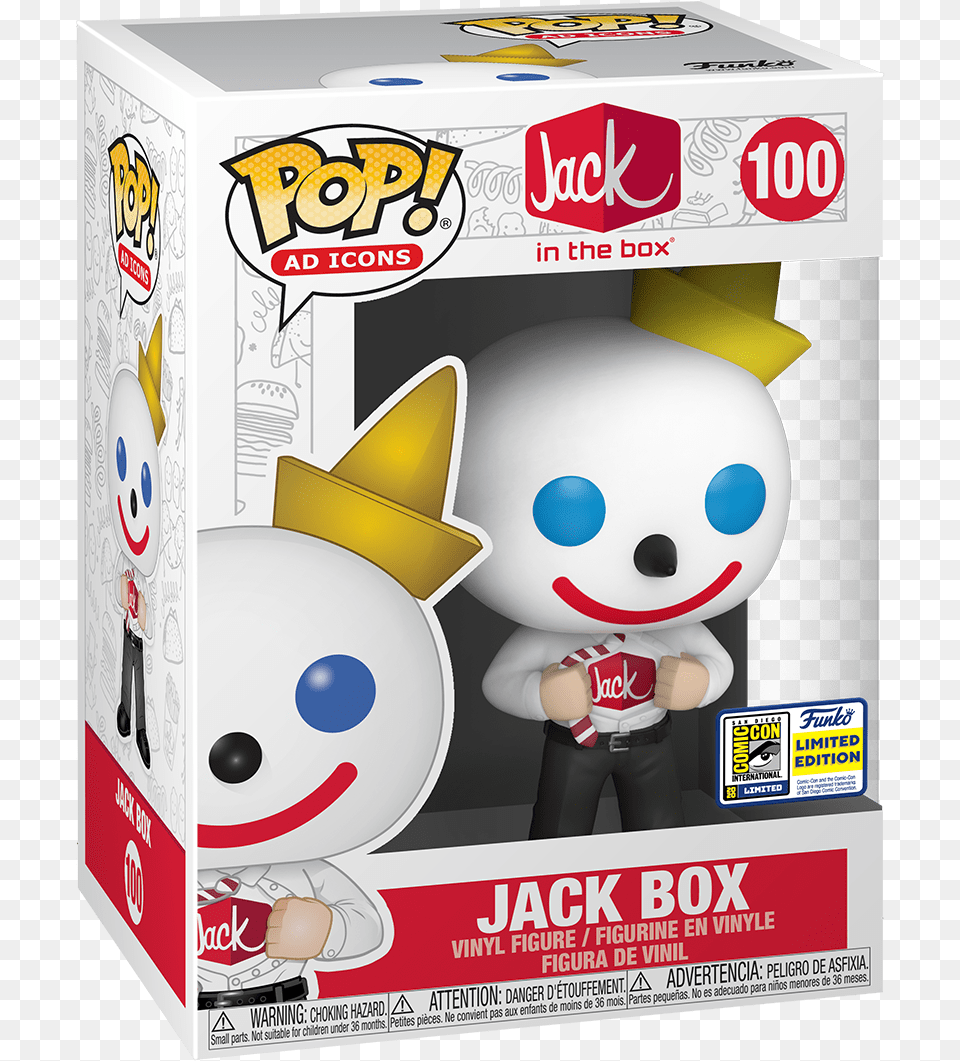 Jack Box New Funko Pop Ad Icons, Baby, Person, Cardboard, Carton Png Image