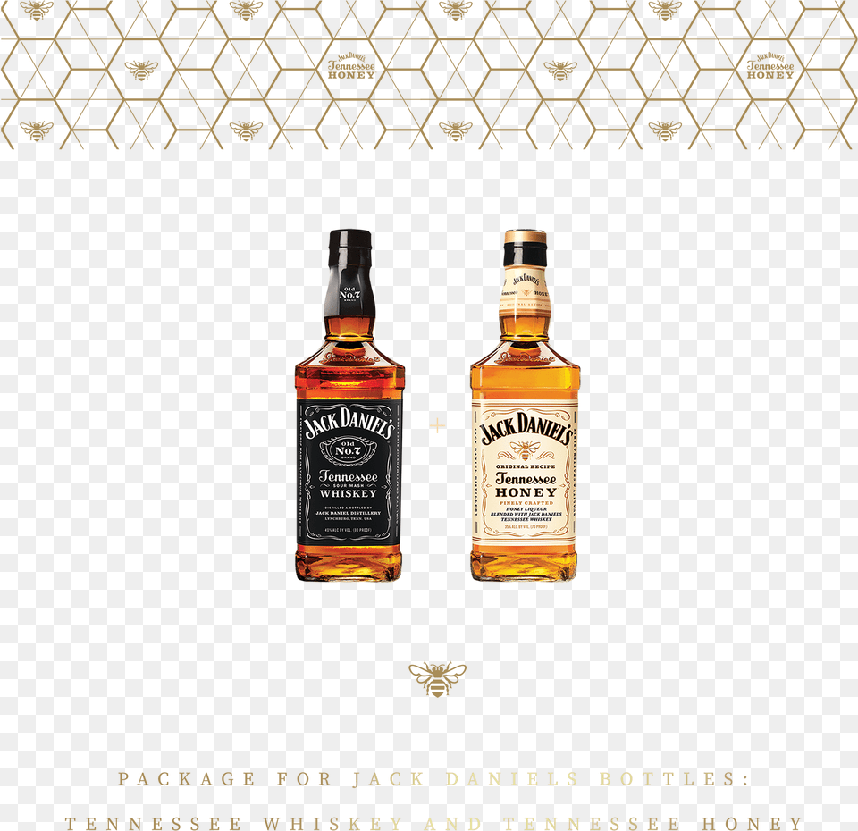 Jack Daniel S Liqueur Tennessee Honey Tennessee Whiskey, Alcohol, Beverage, Liquor, Whisky Png Image