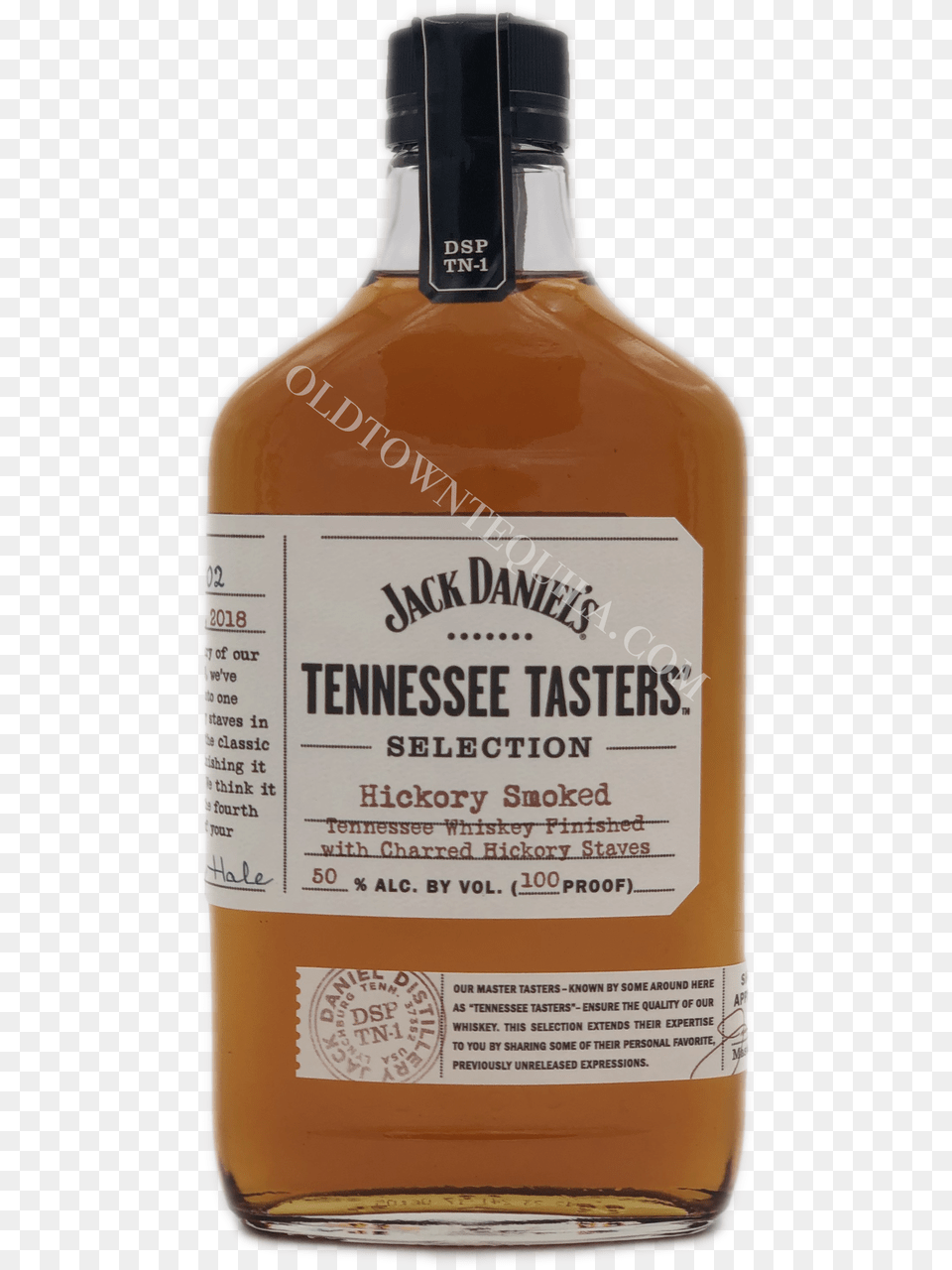 Jack Daniel S Tennessee Tasters Hickory Smoked Whiskey Glass Bottle, Alcohol, Beverage, Liquor, Whisky Free Png Download