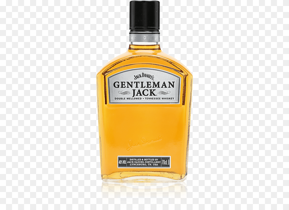 Jack Daniel39s Gentleman Jack, Alcohol, Beverage, Liquor, Bottle Free Transparent Png