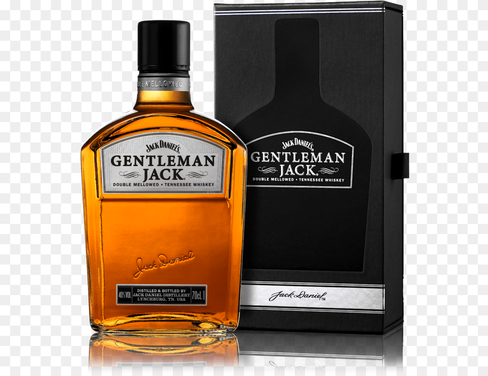Jack Daniel39s Gentleman Jack Gift Pack Jack Daniels Honey, Alcohol, Beverage, Liquor, Whisky Free Transparent Png
