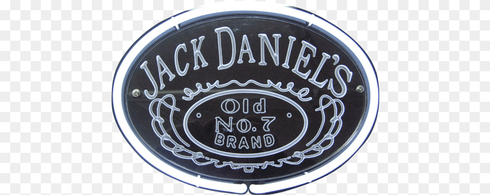 Jack Daniels 3d Neon Circle, Accessories, Logo, Emblem, Symbol Free Png Download