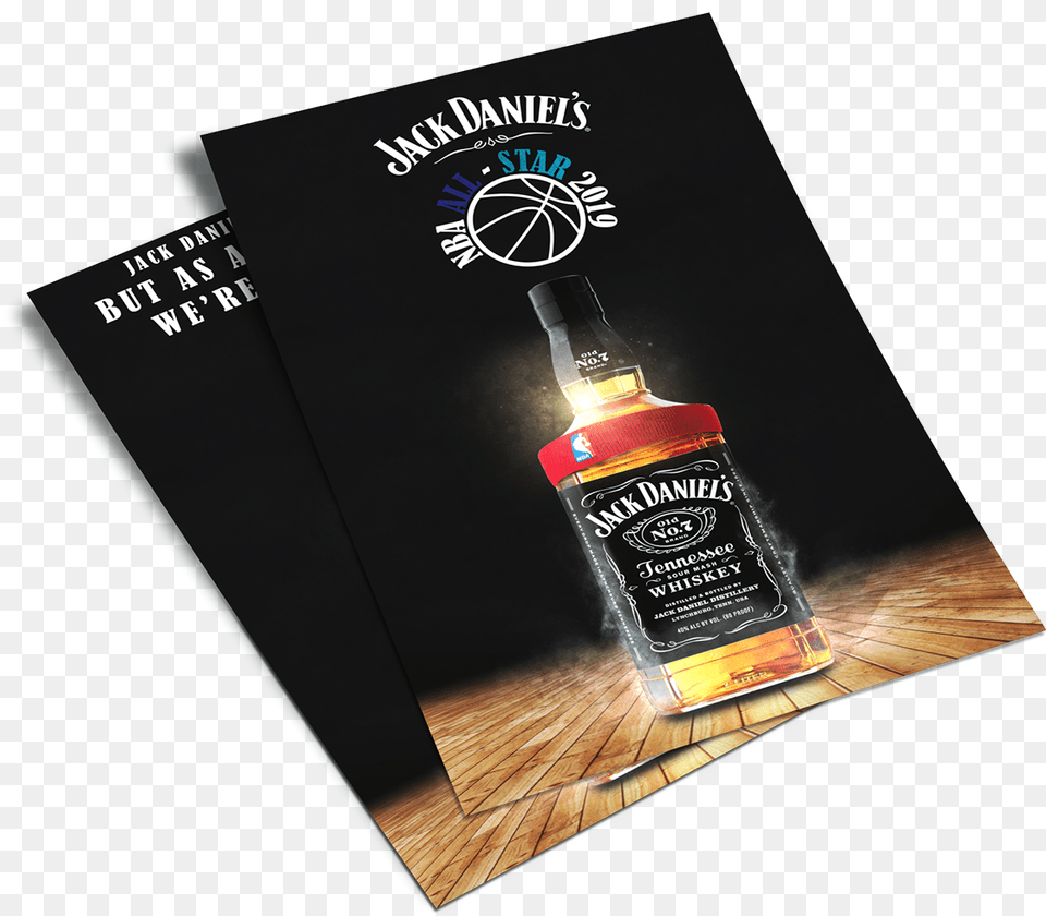 Jack Daniels Amp Nba All Flyer, Alcohol, Beverage, Liquor, Whisky Png