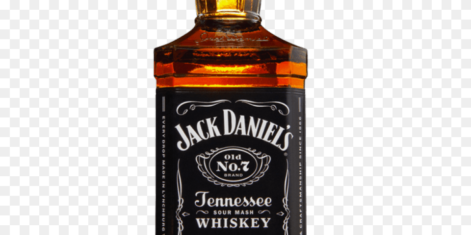 Jack Daniels Clipart Whiskey Bottle, Alcohol, Beverage, Liquor, Whisky Free Png