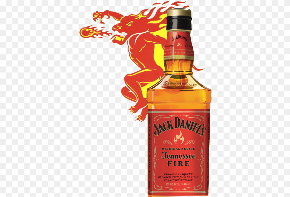 Jack Daniels Fire, Alcohol, Beverage, Liquor, Whisky Png