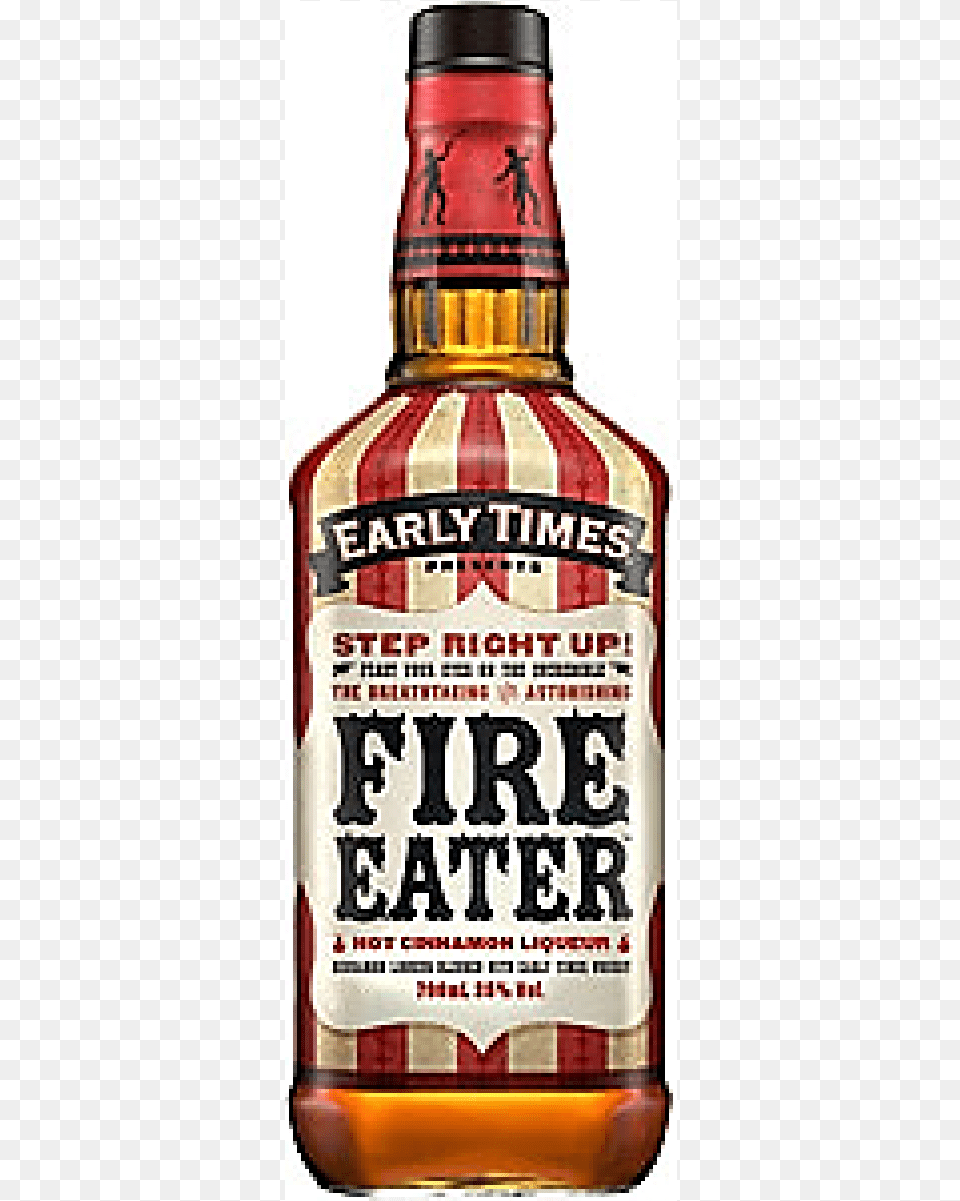 Jack Daniels Fire Eater 70cl Early Times Fire Eater Hot Cinnamon 750 Ml, Alcohol, Beverage, Liquor, Whisky Png Image