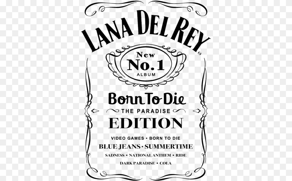 Jack Daniels Logo Lana Del Rey T Shirt Jack Daniels, Blackboard, Text Free Png Download
