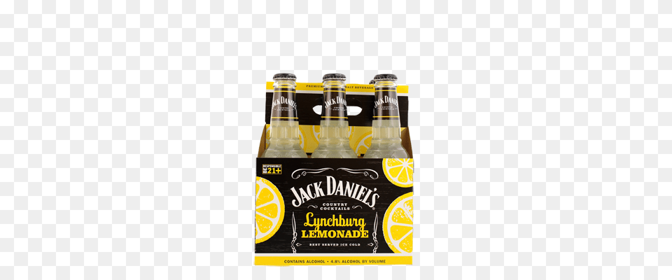 Jack Daniels Lynchburg Lemon, Alcohol, Beer, Beverage, Bottle Free Png