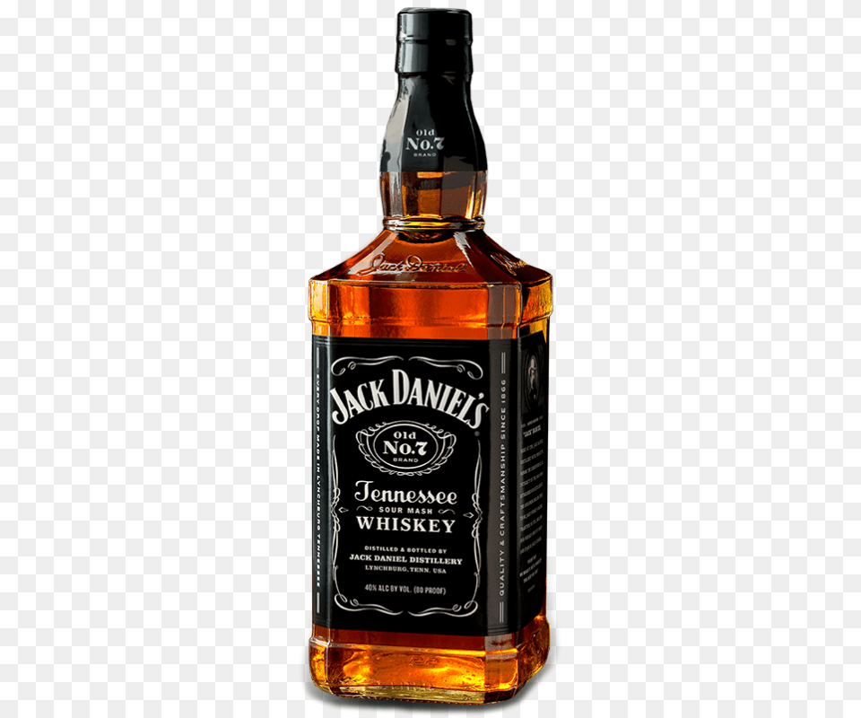 Jack Daniels Old No Tennessee Whiskey, Alcohol, Beverage, Liquor, Whisky Free Png Download