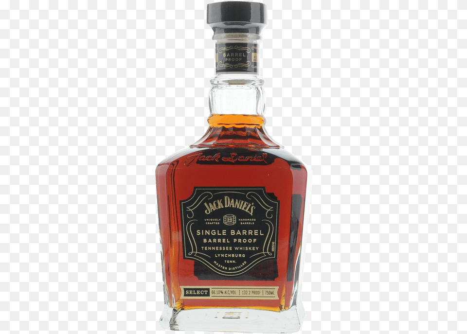 Jack Daniels Single Barrel Barrel Proof Whisky Jack Daniels Single Barrel, Alcohol, Beverage, Liquor, Bottle Png