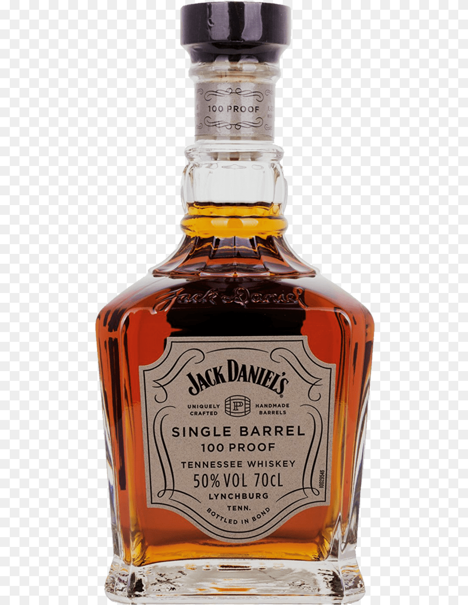 Jack Daniels Single Barrel No, Alcohol, Beverage, Liquor, Whisky Free Transparent Png