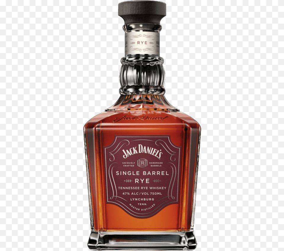 Jack Daniels Single Barrel Rye, Alcohol, Beverage, Liquor, Bottle Free Png Download