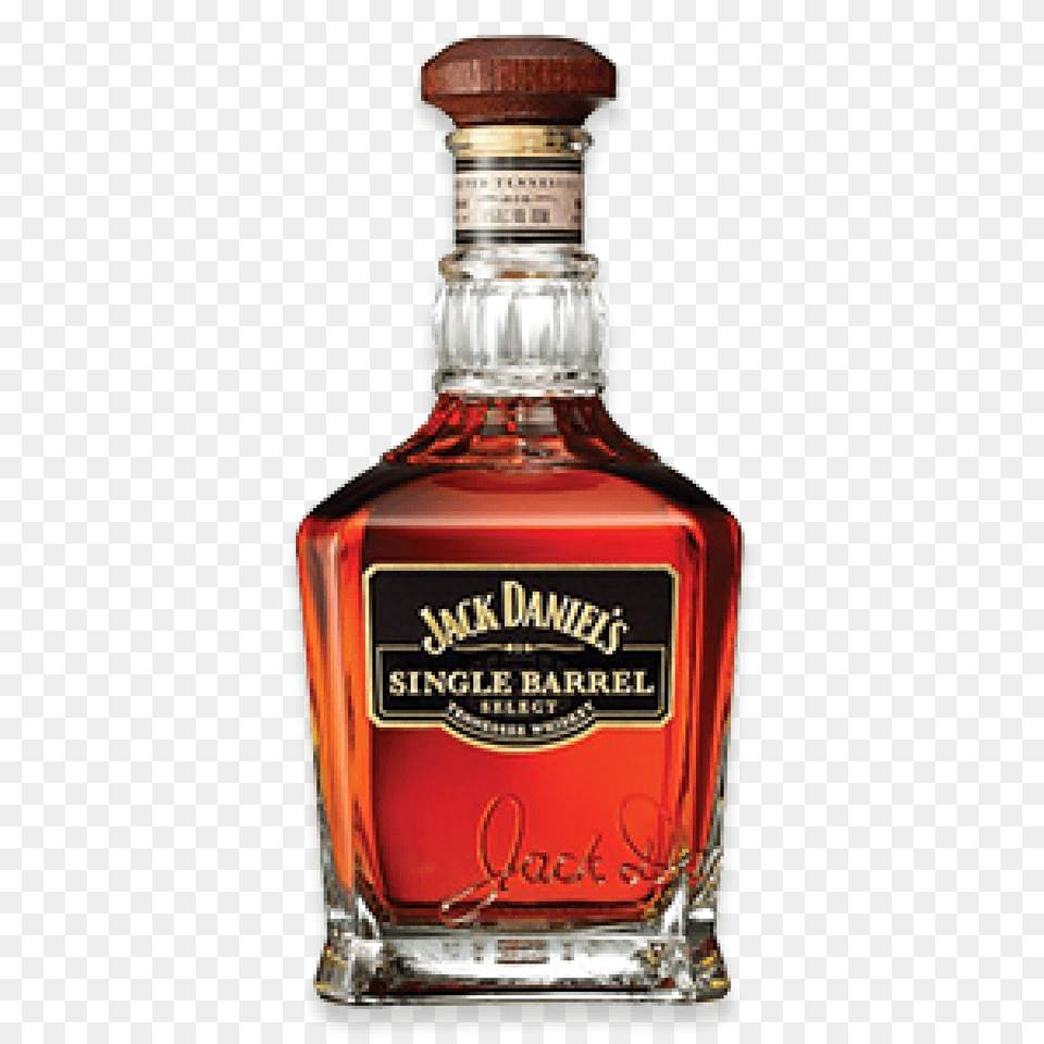 Jack Daniels Single Barrel Whiskey Spirit Molloys Liquor, Alcohol, Beverage, Whisky, Bottle Free Transparent Png