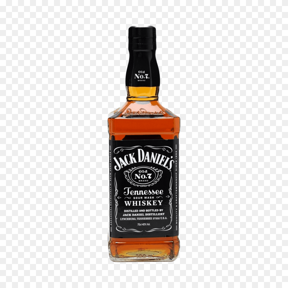 Jack Daniels Tennessee Whisky Cl, Alcohol, Beverage, Liquor, Bottle Png