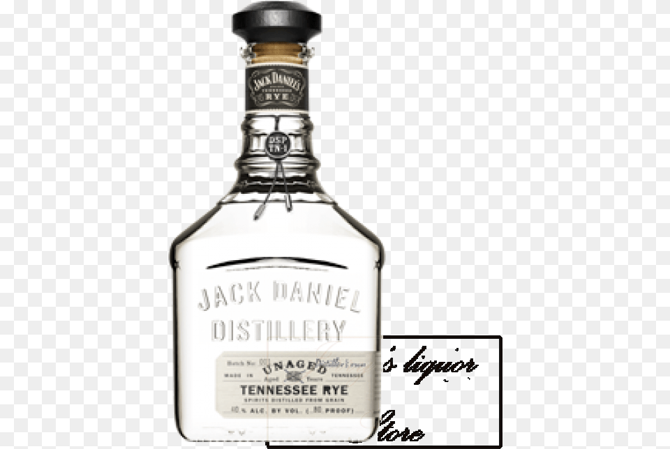 Jack Daniels Unaged, Alcohol, Beverage, Liquor, Tequila Free Transparent Png
