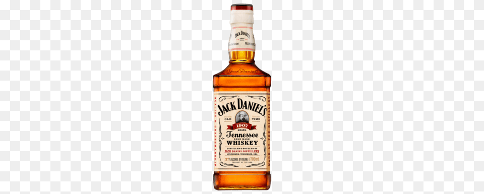 Jack Daniels White Label, Alcohol, Beverage, Liquor, Whisky Png Image