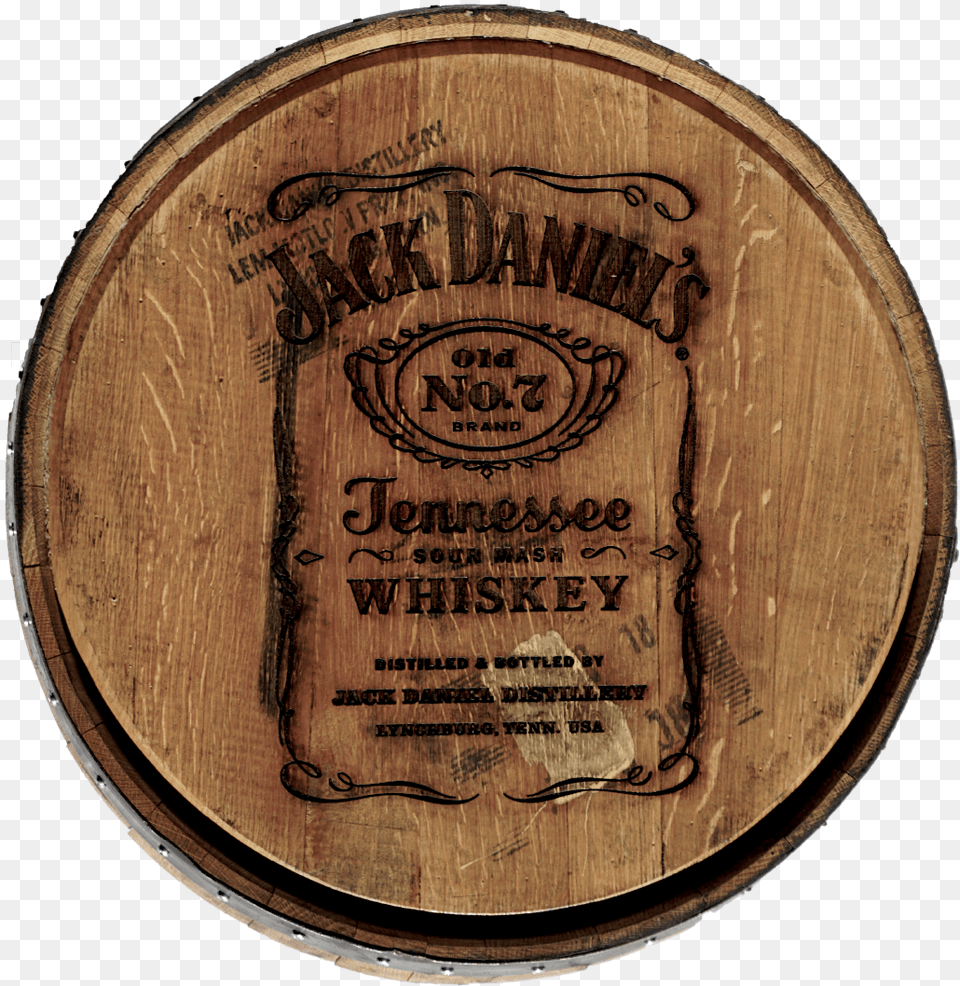 Jack Danielu0027s Barrel Head Engraving Circle Free Png Download