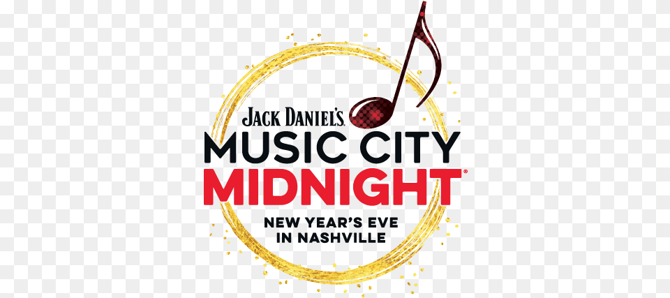 Jack Danielu0027s Music City Midnight New Yearu0027s Eve In Graphic Design, Advertisement, Food, Fruit, Plant Png