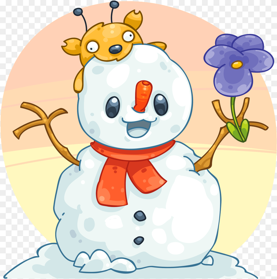 Jack Frost Cartoon, Nature, Outdoors, Winter, Snow Png Image