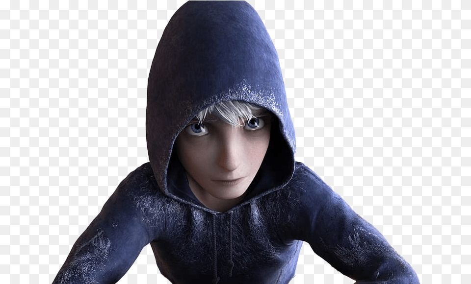 Jack Frost Photo Jack Frost Rise Of The Guardians, Clothing, Hood, Sweater, Portrait Free Png Download