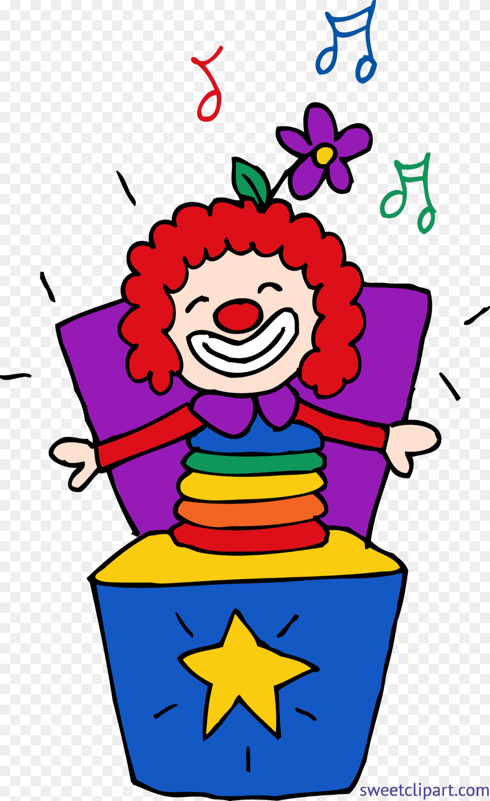 Jack In The Box Clip Art, Performer, Person, Clown, Baby Png Image