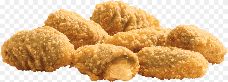 Jack In The Box Stuffed Jalapenos, Food, Fried Chicken, Nuggets, Bread Png