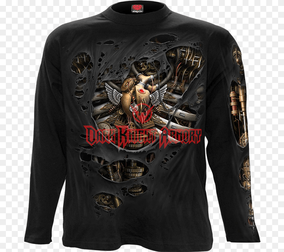 Jack In The Box Tattoo, Clothing, Long Sleeve, Sleeve, T-shirt Png