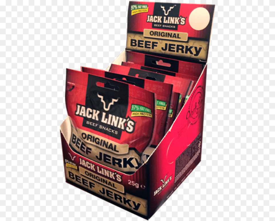 Jack Links Beef Jerky Packs Jack Links Beef Jerky, Box, Scoreboard, Cardboard, Carton Free Png Download