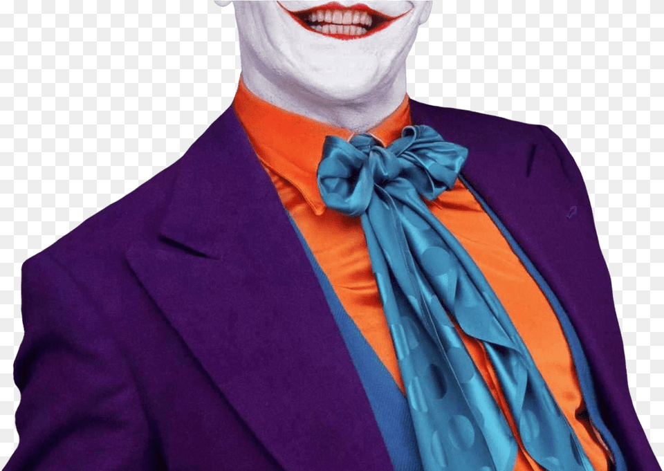 Jack Nicholson Joker Batman Stickpng Jack Nicholson Joker Suit, Accessories, Tie, Formal Wear, Adult Png Image