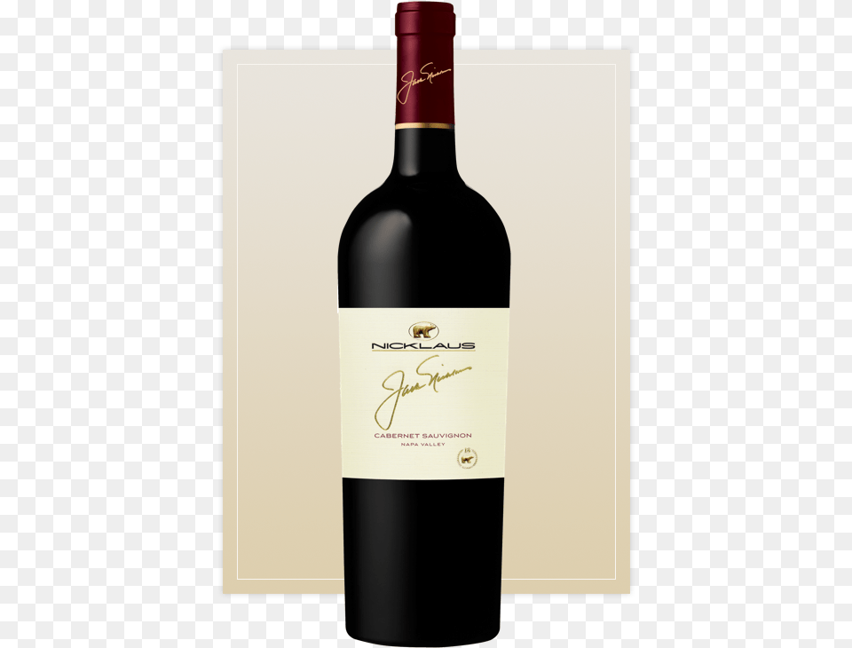 Jack Nicklaus Cabernet Sauvignon Wine Bottle, Alcohol, Beverage, Liquor, Wine Bottle Png Image