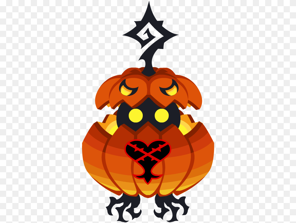 Jack O Kingdom Hearts Halloween Heartless, Vegetable, Festival, Food, Pumpkin Free Png