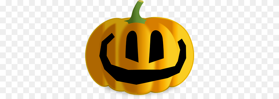 Jack O Lantern Food, Plant, Produce, Pumpkin Png Image