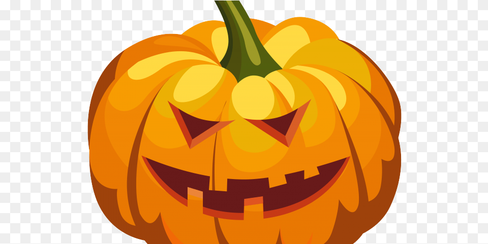 Jack O Lantern Background, Food, Plant, Produce, Pumpkin Free Png Download