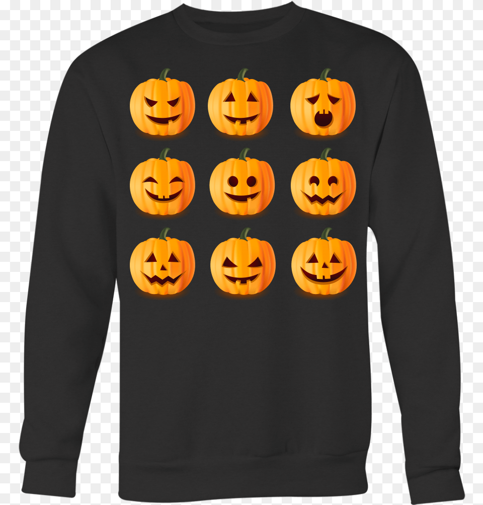 Jack O Lantern Cute Halloween Pumpkin Clipart, Clothing, Long Sleeve, Sleeve, Knitwear Free Png