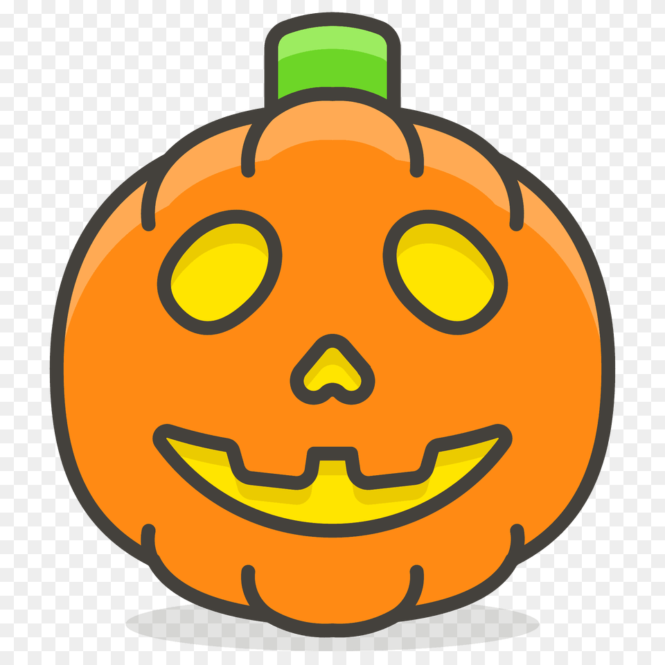 Jack O Lantern Emoji Clipart, Food, Plant, Produce, Pumpkin Png