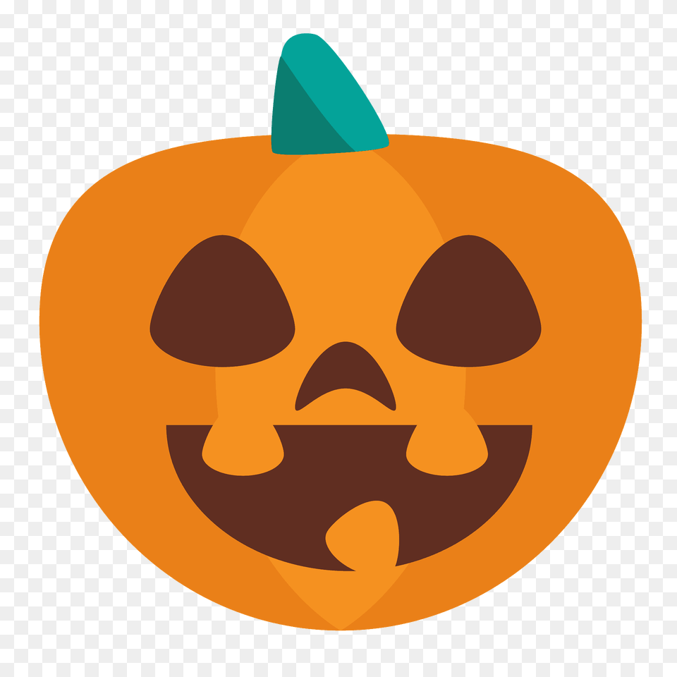 Jack O Lantern Emoji Clipart, Food, Plant, Produce, Pumpkin Free Png Download