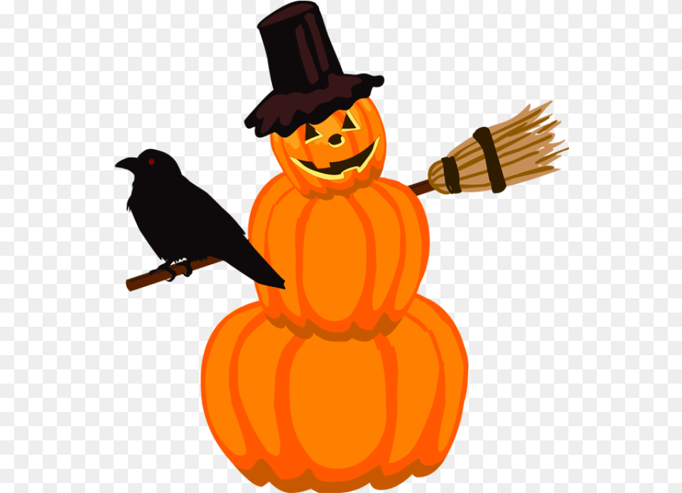 Jack O Lantern Halloween Clip Art Cute Group Of Jack O Lanterns Transparent, Produce, Vegetable, Food, Pumpkin Png Image