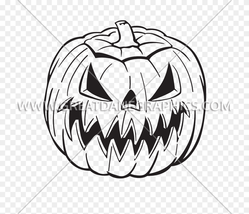 Jack O Lantern Production Ready Artwork For T Shirt Printing, Food, Produce Png