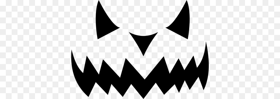 Jack O Lantern Pumpkin Jack Halloween, Gray Png