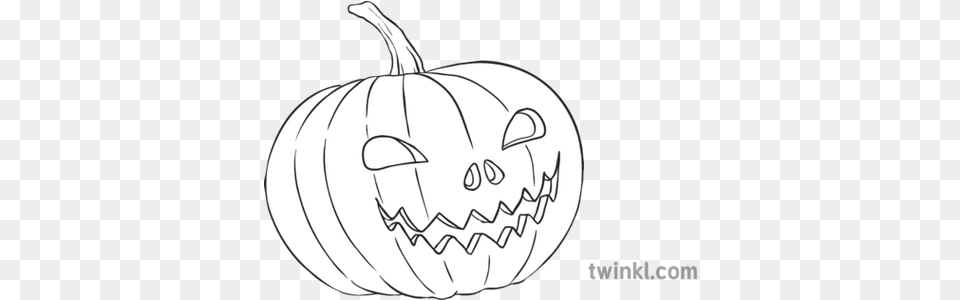 Jack O Lantern Pumpkin Spooky Creepy Scary Halloween Picture Pearl Diving In Uae Coloring, Food, Plant, Produce, Vegetable Free Transparent Png