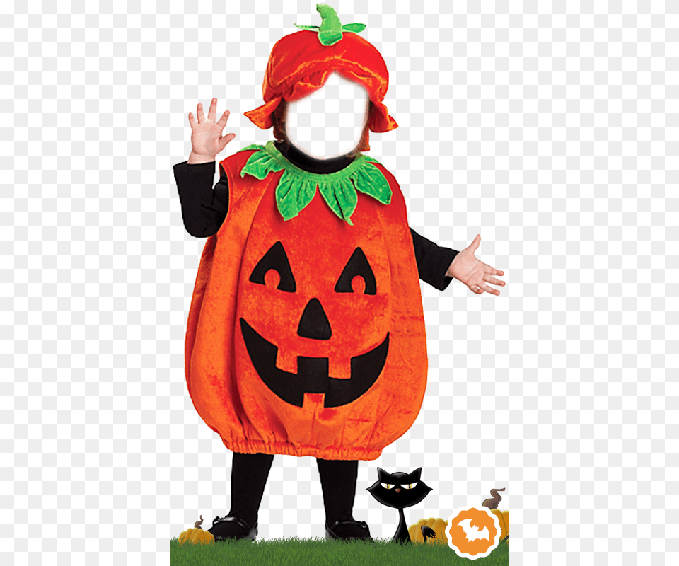 Jack O39 Lantern, Clothing, Costume, Person, Baby Free Png Download