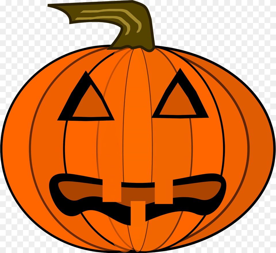 Jack O39 Lantern Clipart, Food, Plant, Produce, Pumpkin Free Png Download